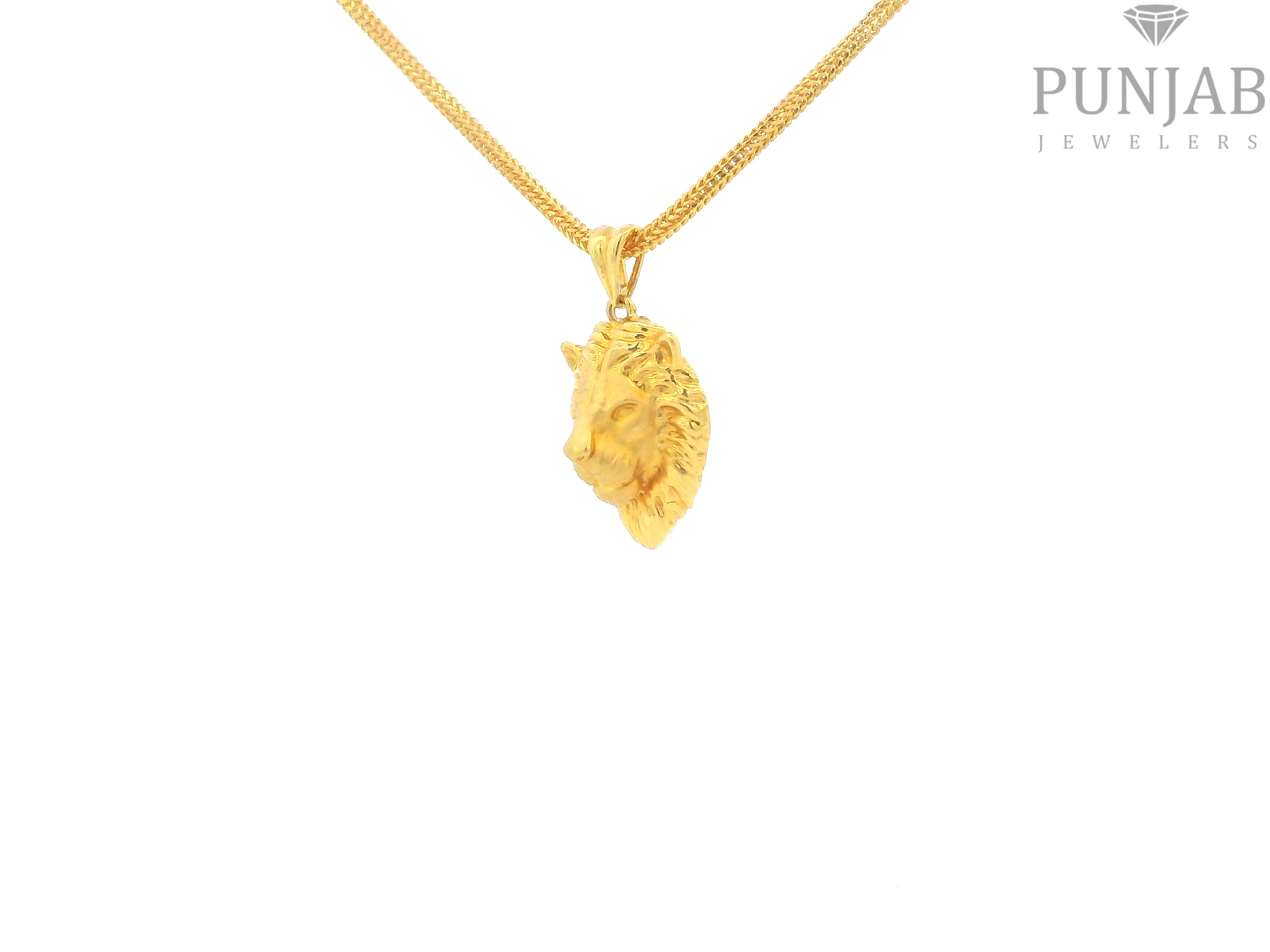 22K Yellow Gold Fancy Pendant
