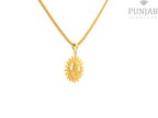 22K Yellow Gold Om Pendant