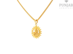 22K Yellow Gold Om Pendant