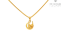 22K Yellow Gold Allah Pendant