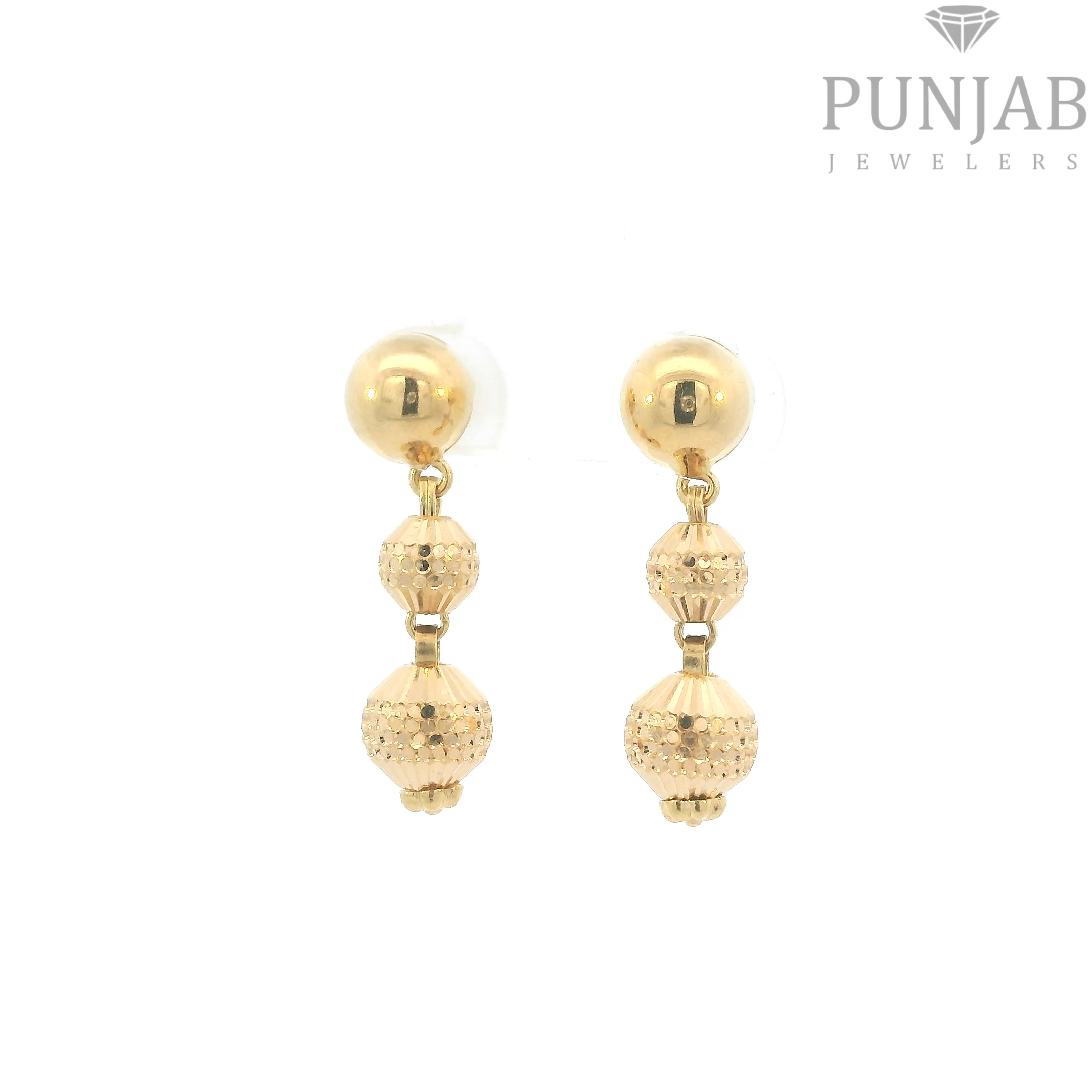 22K Yellow Gold Fancy Earrings
