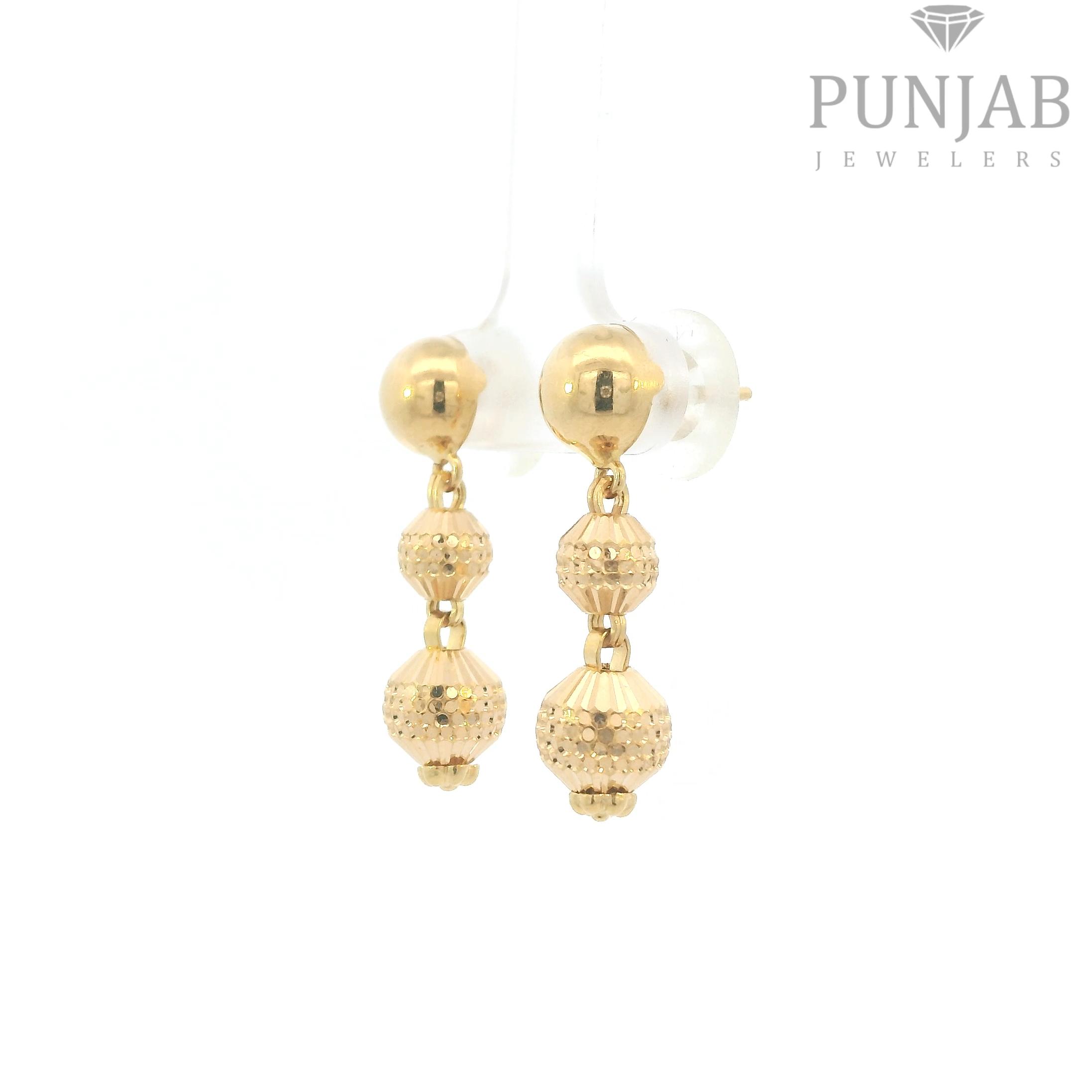 22K Yellow Gold Fancy Earrings