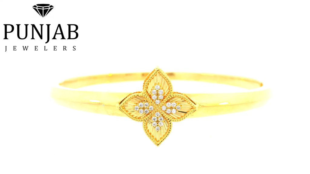 22K Two-Tone Gold Bracelet