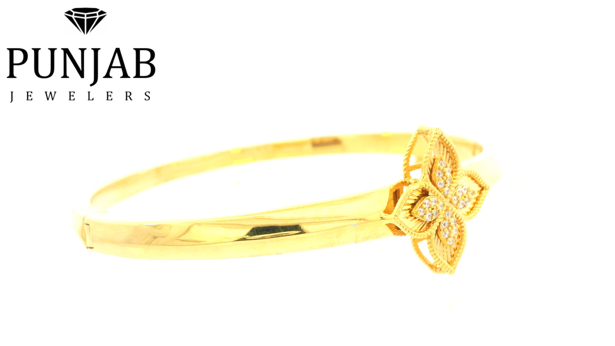 22K Two-Tone Gold Bracelet