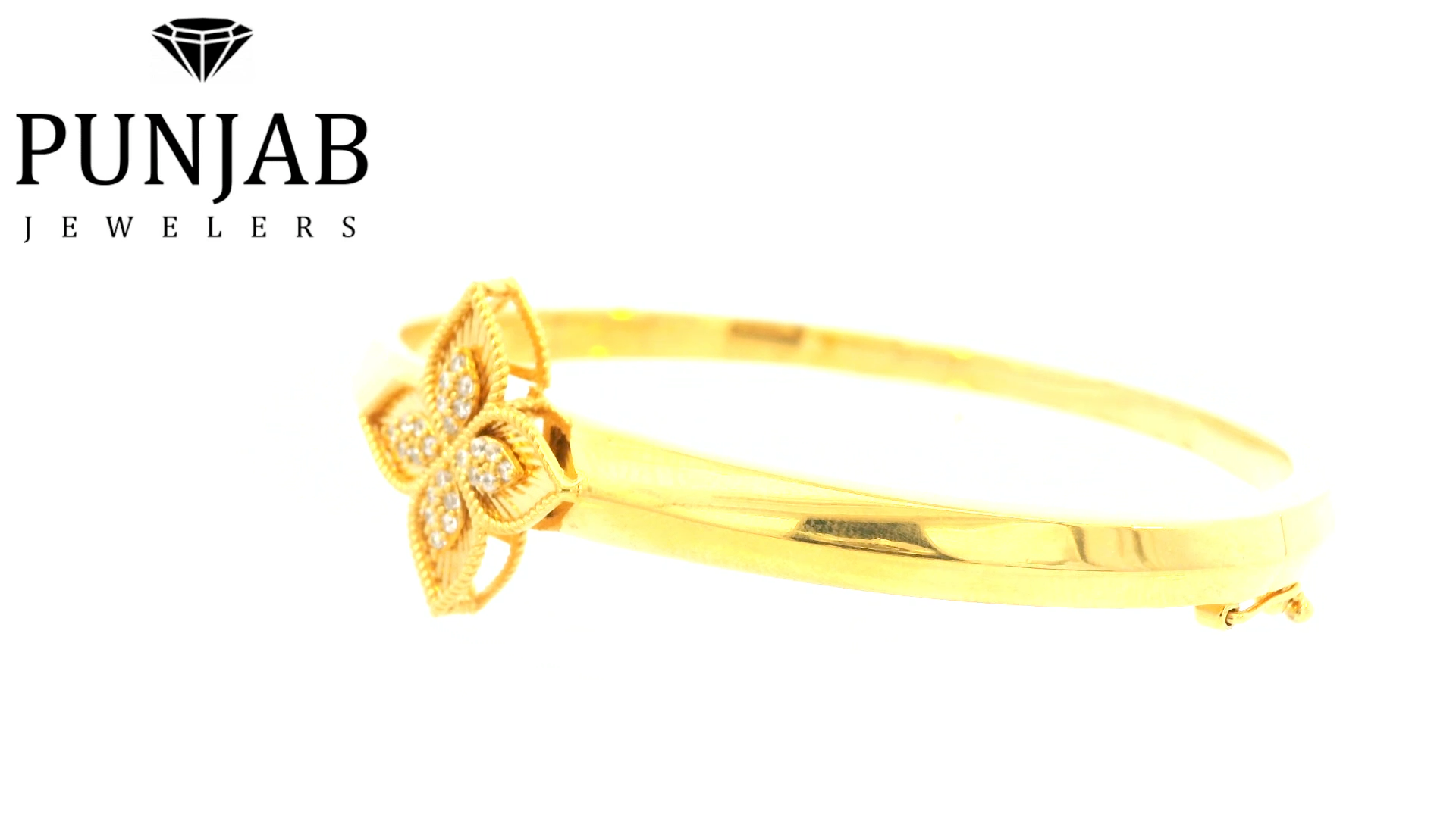 22K Two-Tone Gold Bracelet