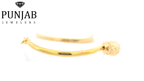 22K Yellow Gold Fancy Bracelet with Lobster Lock