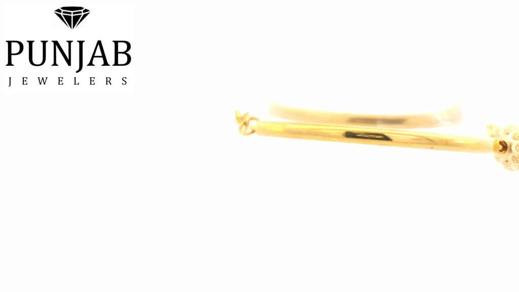 22K Yellow Gold Fancy Bracelet with Lobster Lock