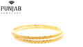 22K Yellow Gold Traditional Bangle