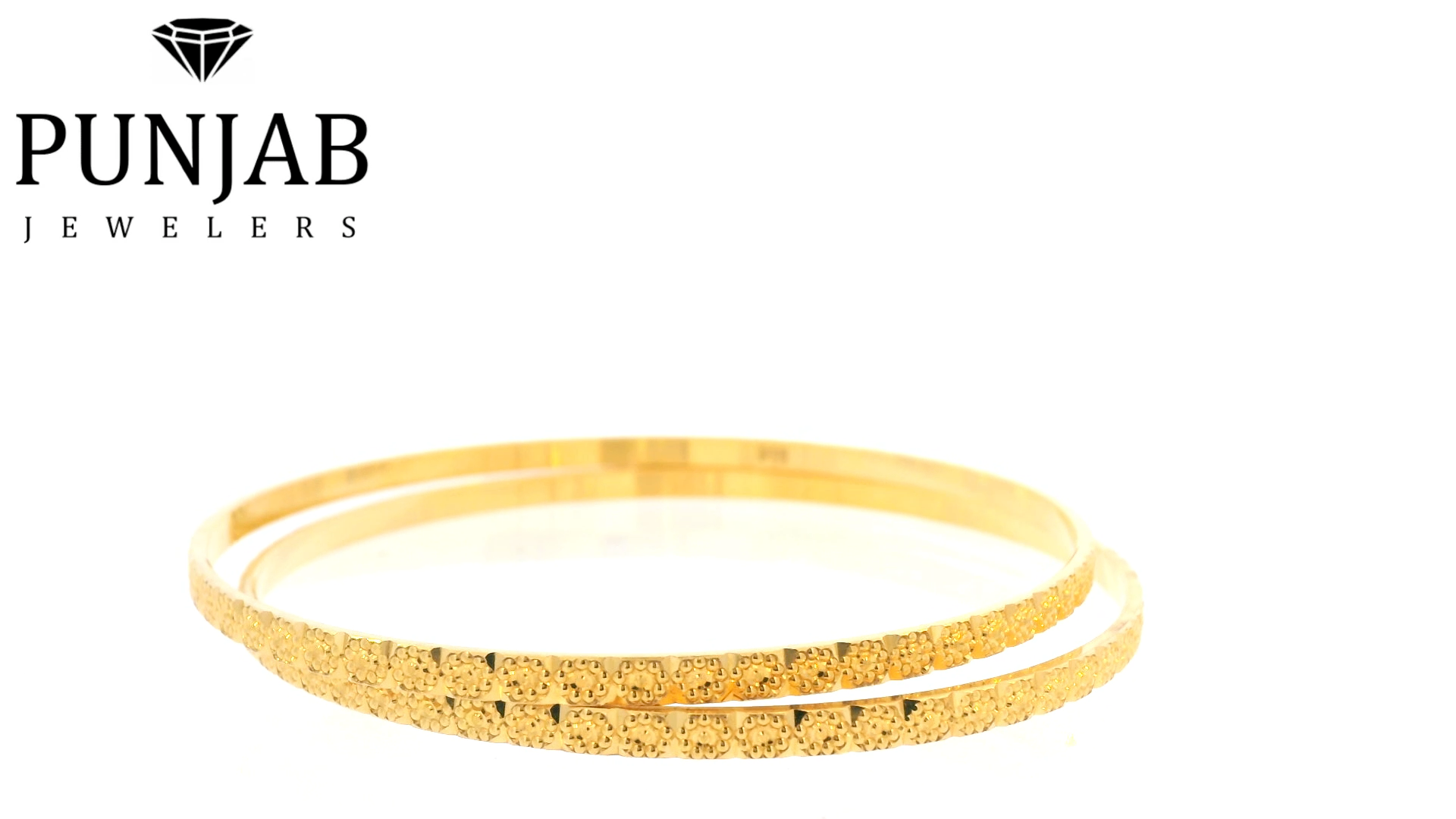 22K Yellow Gold Traditional Bangle