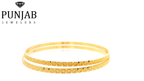22K Yellow Gold Traditional Bangle