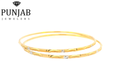 22K Yellow Gold Traditional Bangle
