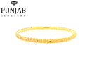 22K Yellow Gold Traditional Bangle