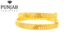 22K Yellow Gold Traditional Bangle