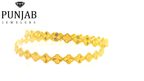 22K Yellow Gold Fancy Bangle