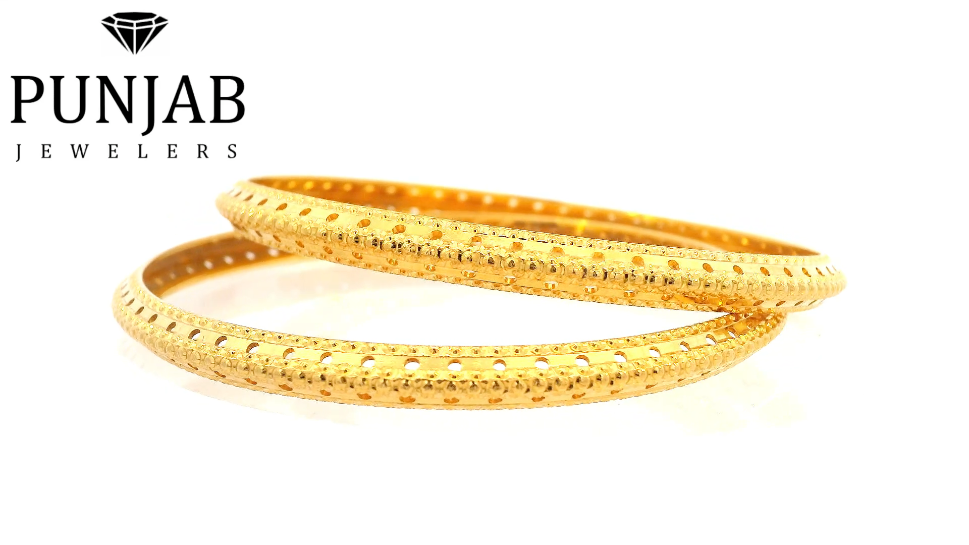 22K Yellow Gold Traditional Bangle