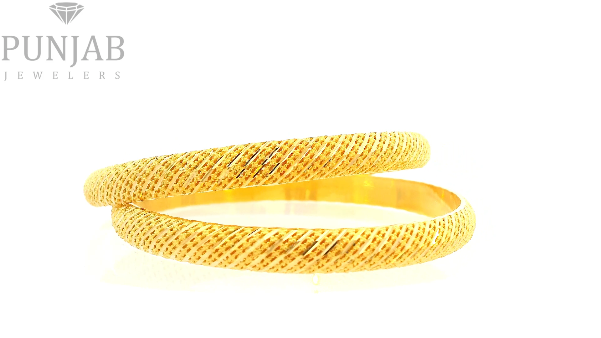 22K Yellow Gold Traditional Bangles – Timeless Heritage Elegance