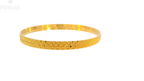 22K Yellow Gold Traditional Bangle