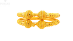 22K Yellow Gold Traditional Screw Open Bangles – Timeless Heritage Design