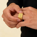 22K Yellow Gold Classic Polished Ring