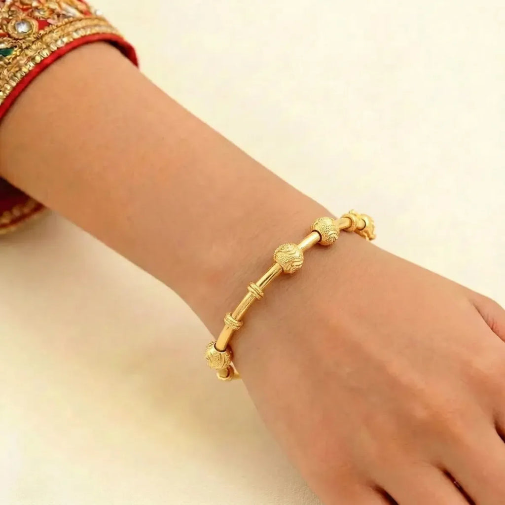 22K Yellow Gold Ladies Bracelet – Polished Finish