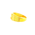 22K Yellow Gold Men’s Fancy Ring (6.3 Grams) – Bold & Elegant Design