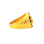 Fancy 22K Yellow Gold Men’s Ring – 5.1g, Size 10