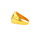 Fancy 22K Yellow Gold Men’s Ring – 5.1g, Size 10