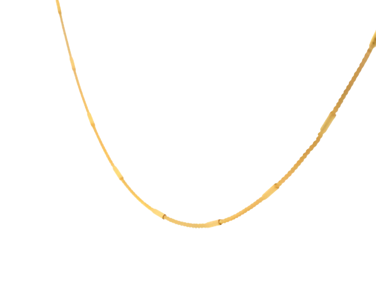 22K Yellow Gold Chain with Lobster Lock