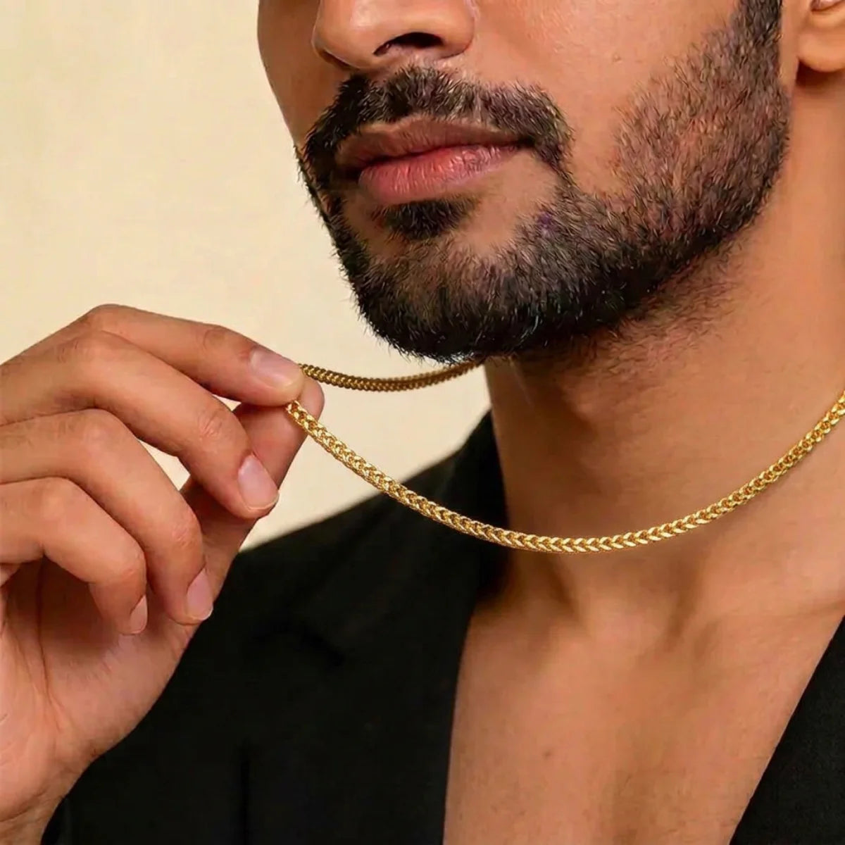 22K Yellow Gold Chain with Lobster Lock