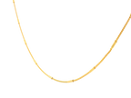 22K Yellow Gold Chain with Lobster Lock