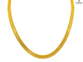 22K Yellow Gold Chain Necklace with 4.25mm Width