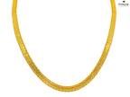 22K Yellow Gold Chain Necklace with 4.25mm Width