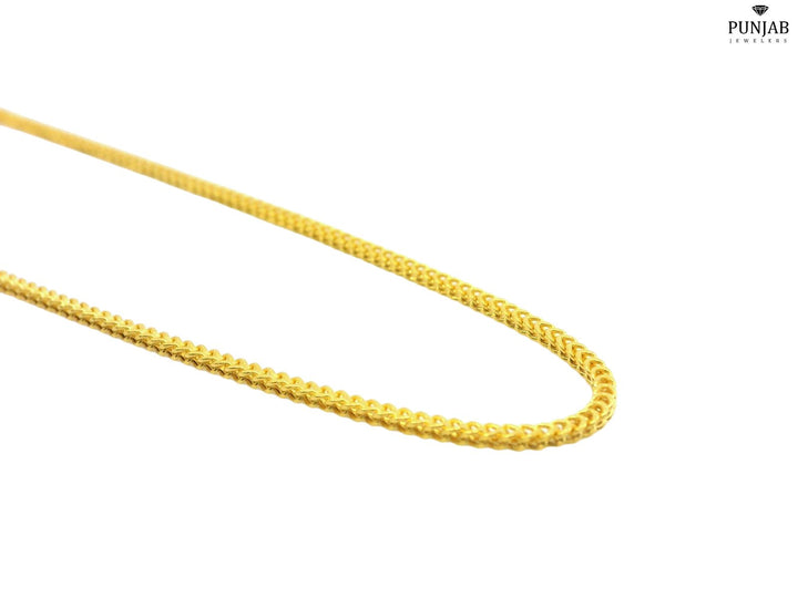 22K Yellow Gold Classic Chain Necklace