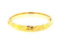 22K Yellow Gold Open Bracelet – 38.8g