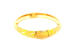 22K Yellow Gold Open Bracelet – 38.8g