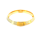 22K Yellow Gold Open Bracelet – 43.5g