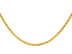22K Yellow Gold Rope Chain – 24 Inches