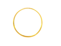 22K Yellow Gold Sleek Bangle – 4.90mm Width