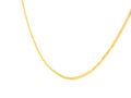 22K Yellow Gold Sleek Chain – 17 Inches