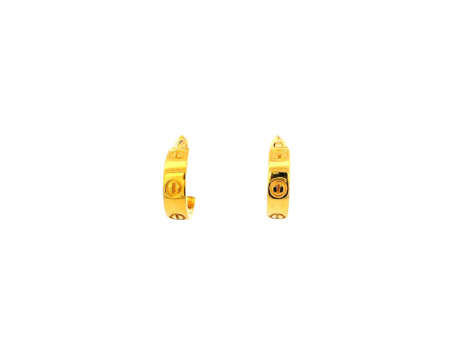 22k Yellow Gold Stud Earrings