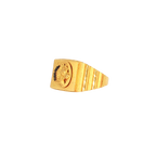 Fancy 22K Yellow Gold Men’s Ring – 6.7g, Size 10