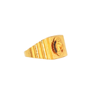 Fancy 22K Yellow Gold Men’s Ring – 6.7g, Size 10