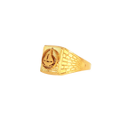 Fancy 22K Yellow Gold Men’s Ring – 6.1g, Size 10.5