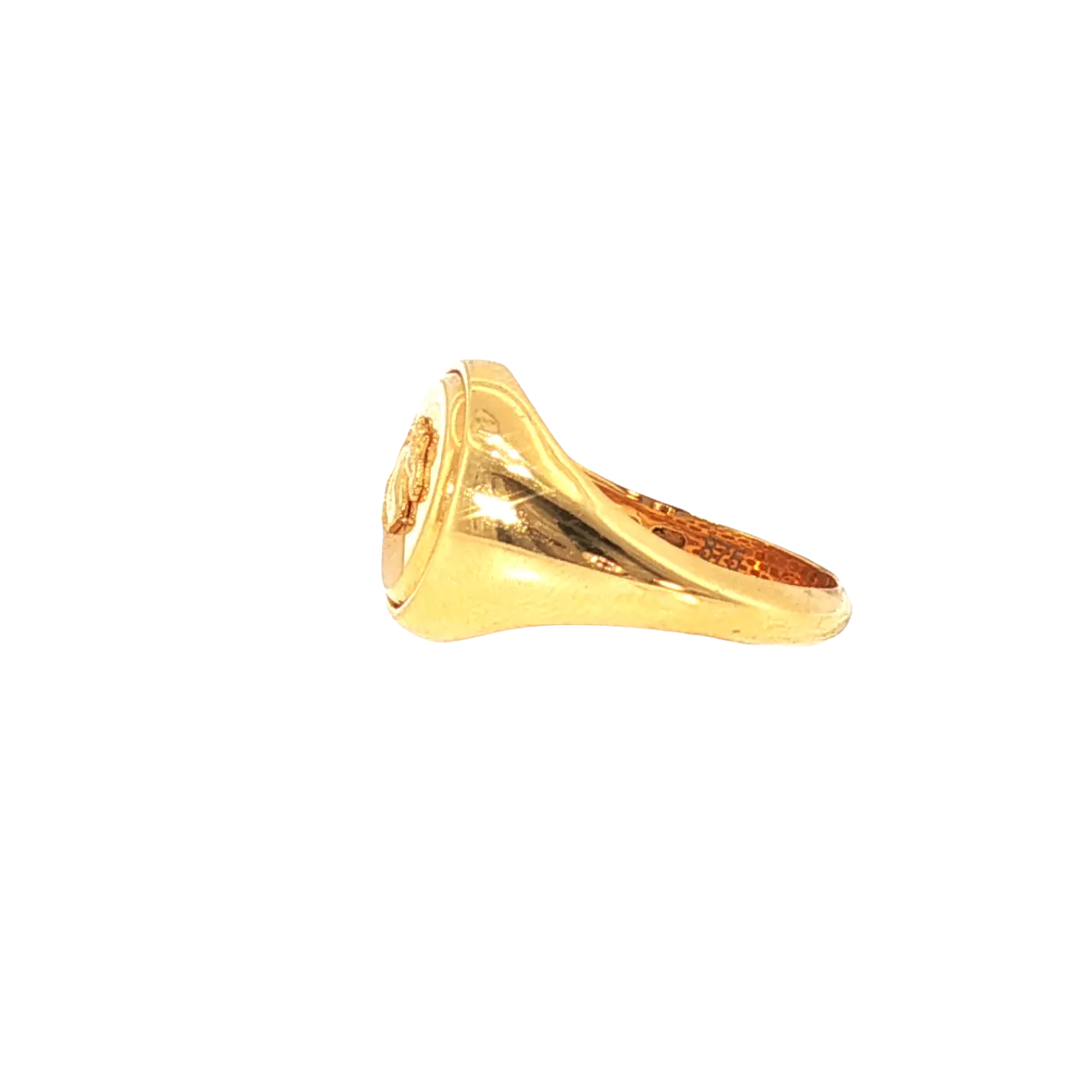 Stylish 22K Yellow Gold Fancy Ring – 6.7g Bold & Elegant Design