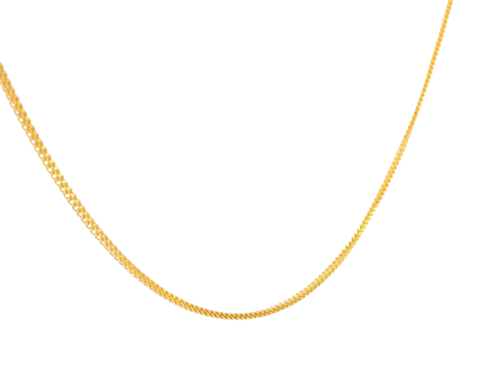 22K Yellow Gold Chain with Lobster Lock