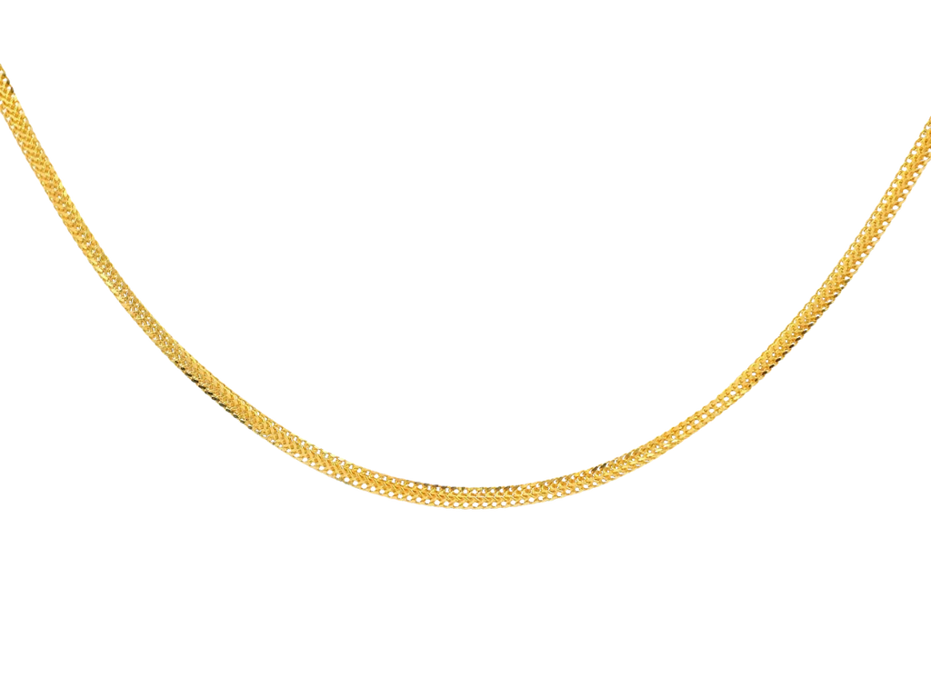22K Yellow Gold Chain with Lobster Lock