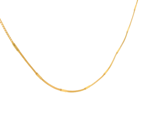 22K Yellow Gold Chain with Lobster Lock