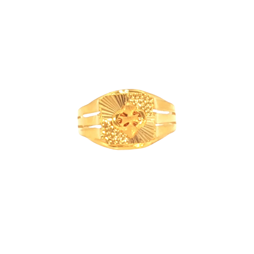 Traditional 22K Yellow Gold Ring – 3.1g Classic Design