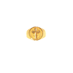 22K Yellow Gold Traditional Men’s Ring | Premium Classic Band