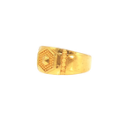 22K Yellow Gold Men’s Fancy Ring (7.9 Grams) – Bold & Refined Design